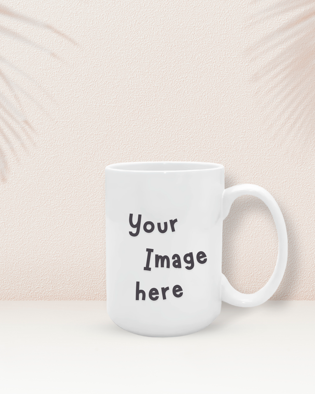Personalized Ceramic Mug 15 oz | كوب سيراميكي بتصميمكم الخاص 15 أونصة