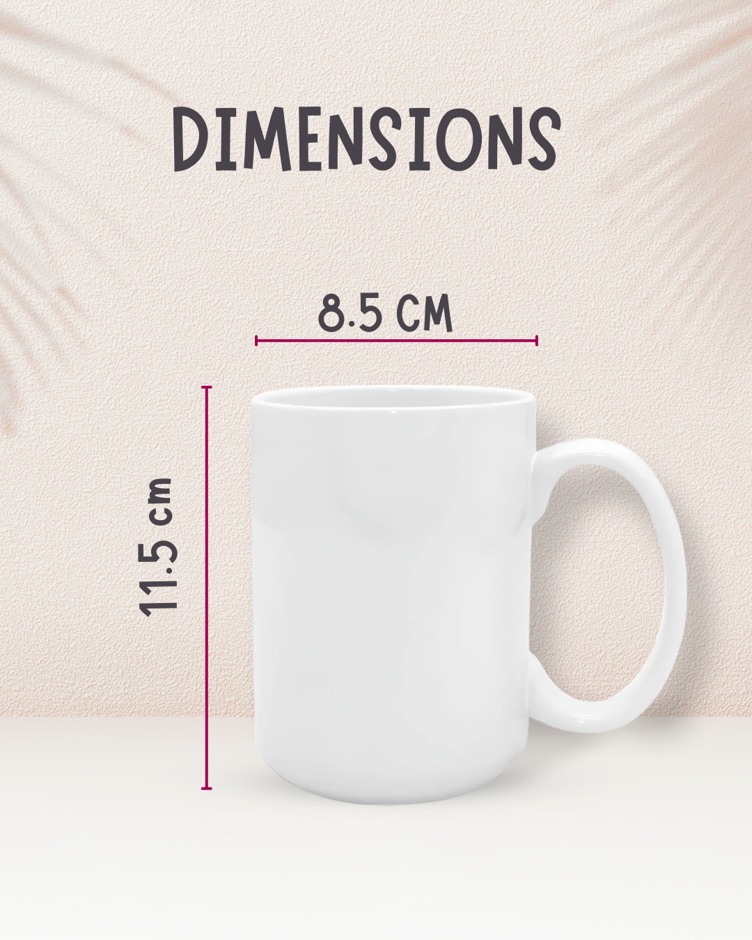 Personalized Ceramic Mug 15 oz | كوب سيراميكي بتصميمكم الخاص 15 أونصة