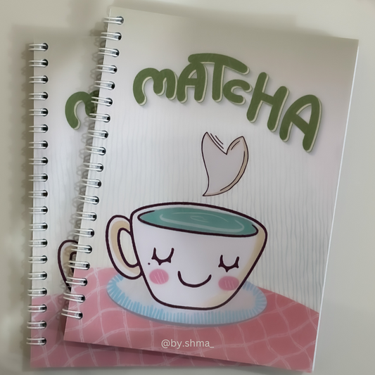 Spiral Notebook Matcha